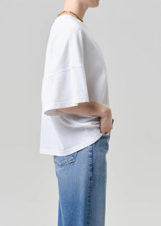 Cape Tee in White