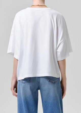 Cape Tee in White