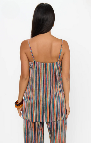Abby Top - Sundown Stripe