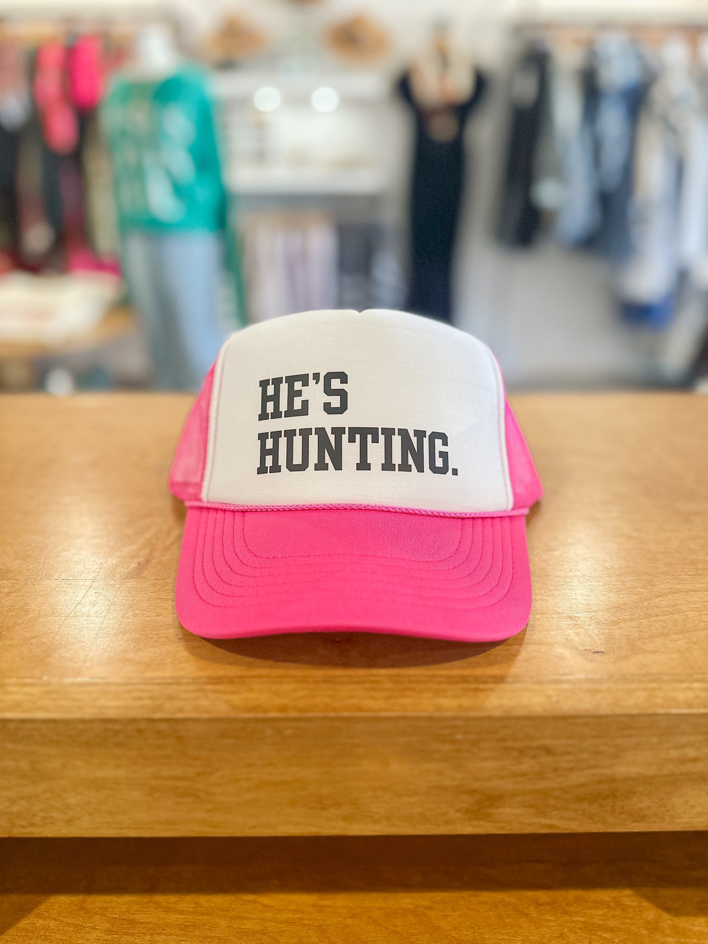 He’s Hunting Trucker Hat