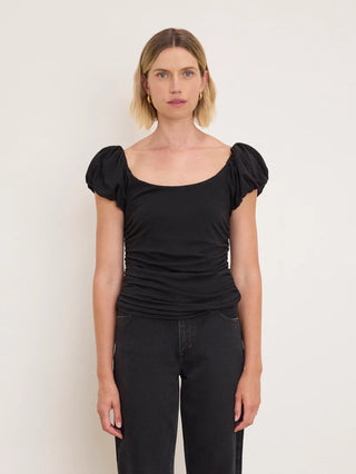 Angelica Top - Jet Black