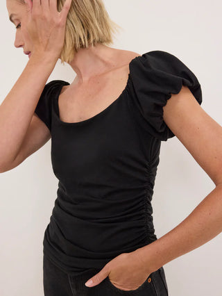 Angelica Top - Jet Black