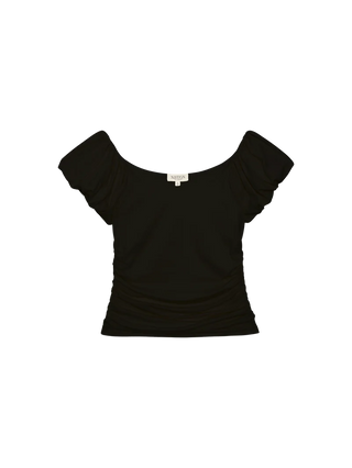 Angelica Top - Jet Black