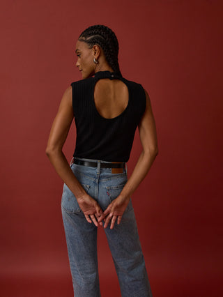 Bailey Top - Jet Black