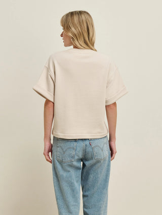 Bane Sweatshirt Tee - Champagne