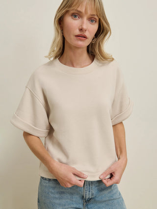 Bane Sweatshirt Tee - Champagne