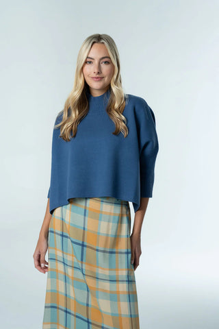Sophia Sweater - Dusty Navy