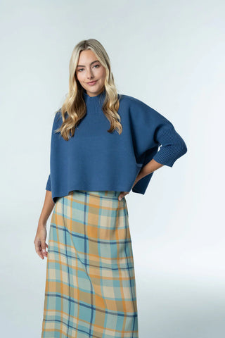 Sophia Sweater - Dusty Navy