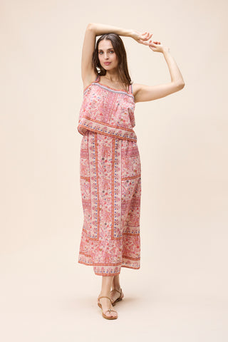 Elie Ankle Skirt - Dahlia