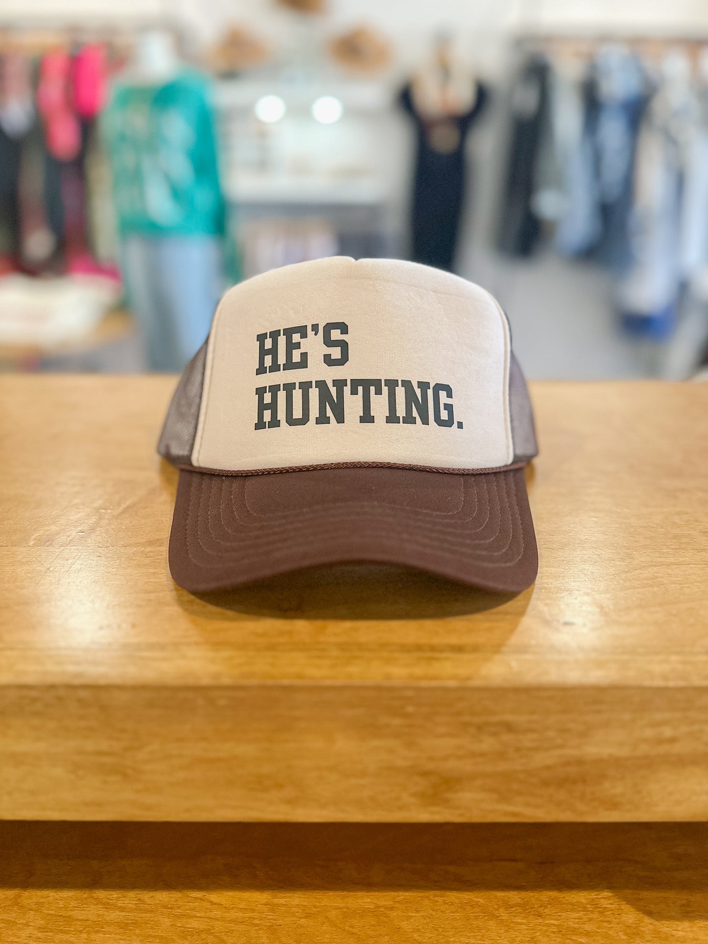 He’s Hunting Trucker Hat