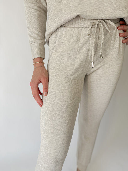 Callie Joggers - Oatmeal