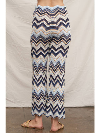 Zigzag Crochet Pants