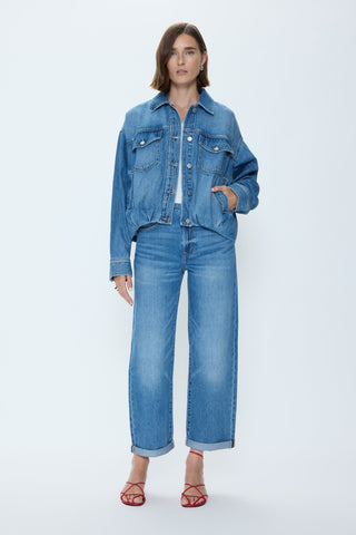 Bibi Blouson Trucker Jacket - Heartfelt