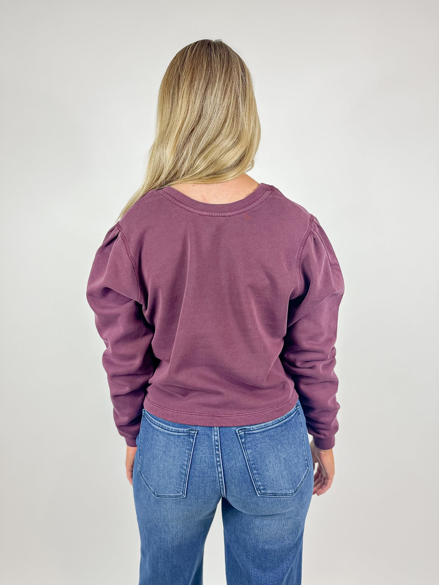 Raya Sweatshirt - Plum Berry