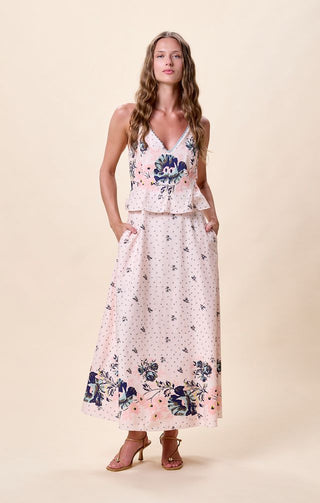 Mena Ankle Dress- Liora Print