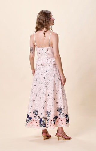 Mena Ankle Dress- Liora Print