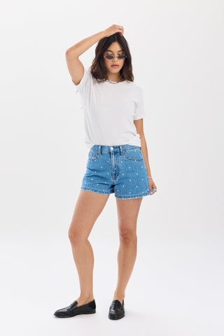 The Knockout High Rise Short in Full Circle