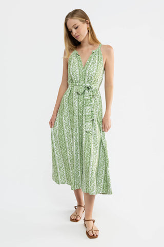 Sunny Dress-Tart Stripe