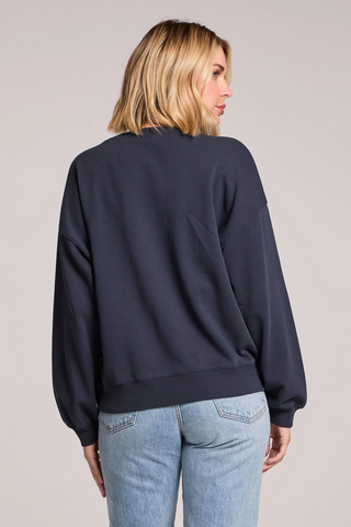 Flag Adornment Long Sleeve