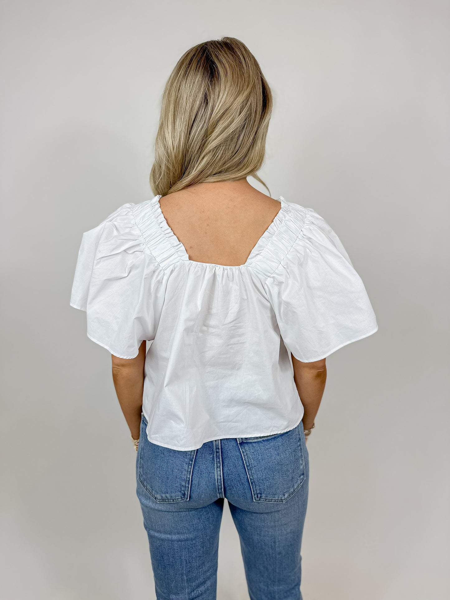 Sara Poplin Top