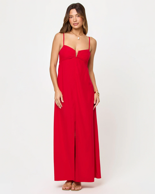 chara maxi dress CHARA LOW CROSS BACK MAXI DRESS - OLIVE
