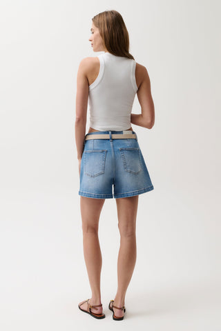 Aoki High Rise A-Line Short- Hidden Gem