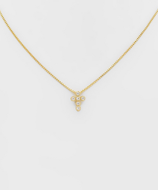 Mini Cross Pendant Necklace