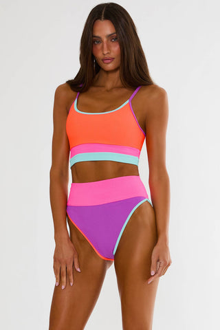 Eva Top Vibrant Volley Colorblock