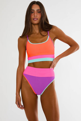 Eva Top Vibrant Volley Colorblock