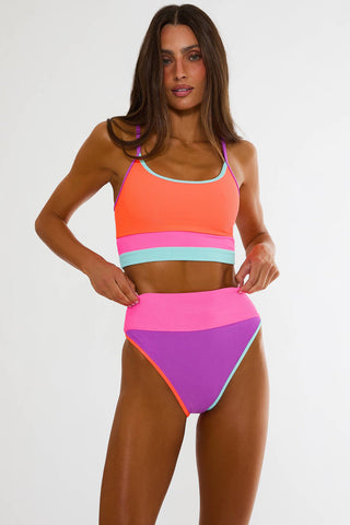 Eva Top Vibrant Volley Colorblock