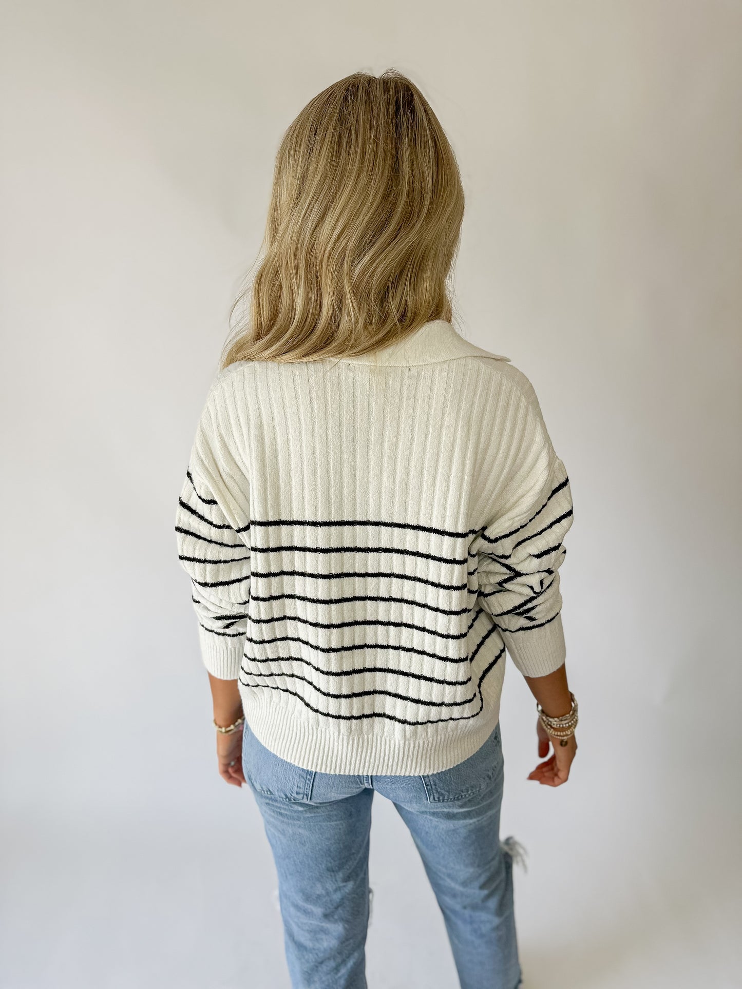 Vhari Striped Jumper