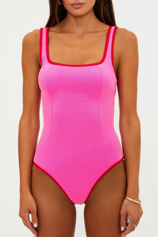 Caia One Piece Electric Pink