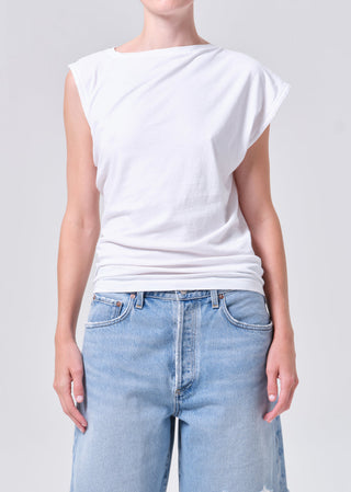 Beth Tee in White