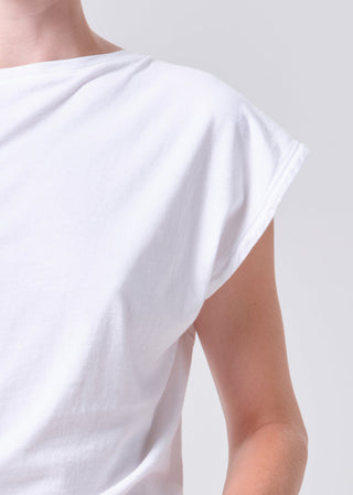 Beth Tee in White