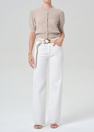 Annina Straight Leg Denim in Soft White