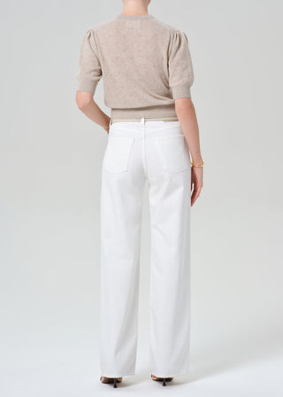 Annina Straight Leg Denim in Soft White