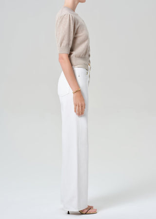 Annina Straight Leg Denim in Soft White