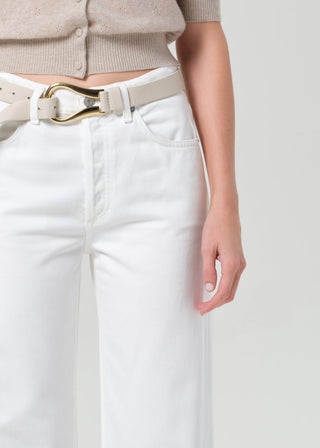 Annina Straight Leg Denim in Soft White