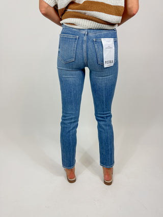 Pistola Madi High Rise Modern Slim Denim - Caravan