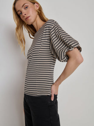 Sophia Top - Vintage Yarn Dye Stripe