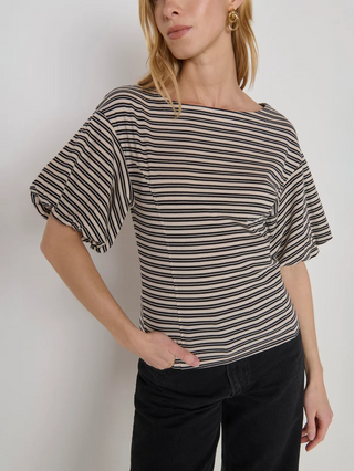 Sophia Top - Vintage Yarn Dye Stripe