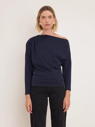Pietra Off Shoulder Top - Night Sky