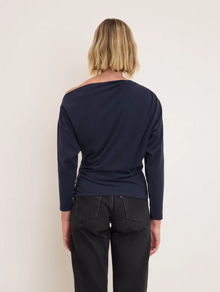 Pietra Off Shoulder Top - Night Sky