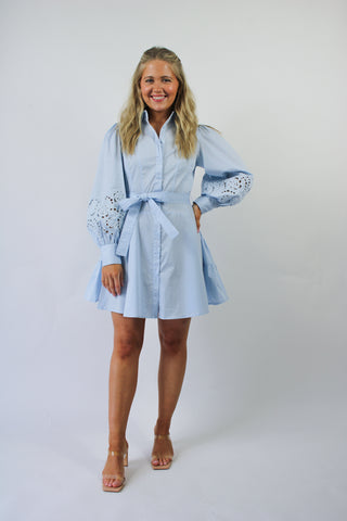 Abigail Mini Shirt Dress