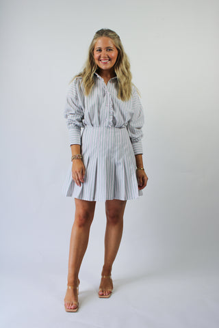 Haisley Stripe Mini Dress