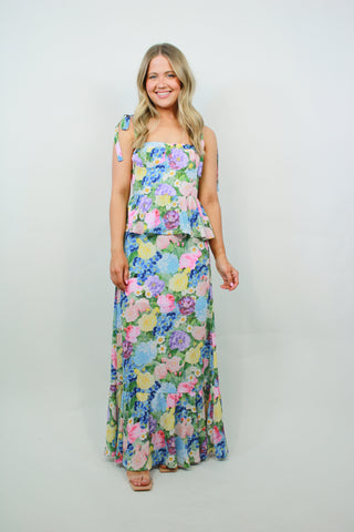 Paxton Midi Dress - Flower Shop