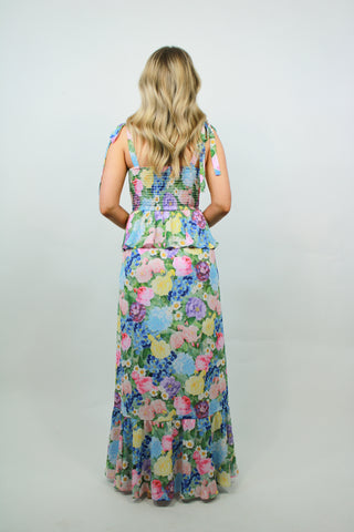 Paxton Midi Dress - Flower Shop