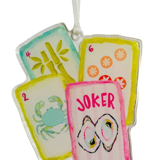 Mahjong Coastal Acrylic Ornament