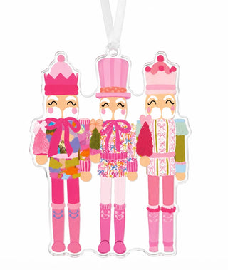 Sugarplum Trio Acrylic Ornament