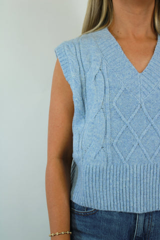 Clarke Cable Knit Sweater Vest